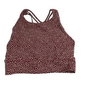 BuffBunny geo sports bra high-coverage size small